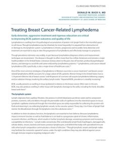 Treating Breast Cancer-Related Lymphedema - a letter