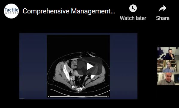 still from Comprehensive Management of Patients with Venous Disease and Swelling presented by Kush Desai, Ron Winokur, Tony Gasparis