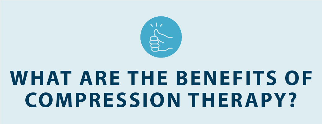 what are the benefits of compression therapy?